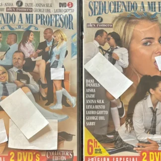 DVD SEDUCIENDO A MI PROFESOR DANI DANIELS AISHA ZAZIE ANINA SILK 2 DVDS SEALED AQUITIENESLOQUEBUSCAS.COM