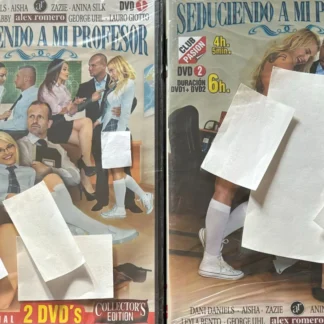 DVD SEDUCIENDO A MI PROFESOR DANI DANIELS AISHA ZAZIE ANINA SILK 2 DVDS SEALED AQUITIENESLOQUEBUSCAS.COM