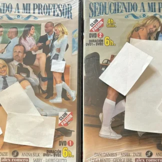 DVD SEDUCIENDO A MI PROFESOR DANI DANIELS AISHA ZAZIE ANINA SILK 2 DVDS SEALED AQUITIENESLOQUEBUSCAS.COM