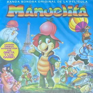 CD MANUELITA BANDA SONORA DE LA PELÍCULA GRETA Y LOS GARBO CON 14 TEMAS SEALED AQUITIENESLOQUEBUSCAS.COM