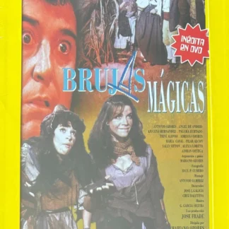 DVD BRUJAS MÁGICAS ANDRÉS PAJARES ANTONIO OZORES ANGEL DE ANDRÉS AZUCENA SEALED AQUITIENESLOQUEBUSCAS.COM