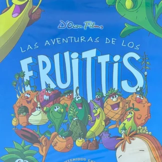 DVD LAS AVENTURAS DE LOS FRUITIS CONTENIDOS EXTRAS SEALED AQUITIENESLOQUEBUSCAS.COM