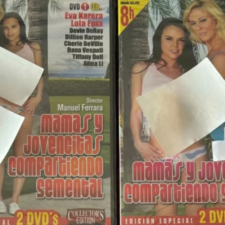 DVD MAMAS Y JOVENCITAS COMPARTIENDO EVA KARERA DEVIN DERAY ALINA L 2 DVDS SEALED AQUITIENESLOQUEBUSCAS.COM
