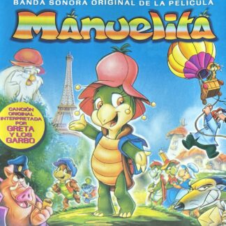 CD MANUELITA BANDA SONORA DE LA PELÍCULA GRETA Y LOS GARBO CON 14 TEMAS NEAR MINT AQUITIENESLOQUEBUSCAS.COM