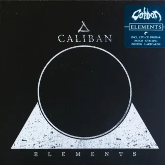 CD CALIBAN ‎ELEMENTS EDICIÓN CAJA BOX CD PATCH GYM BAG POSTER 5 ARTCARDS SEALED AQUITIENESLOQUEBUSCAS.COM