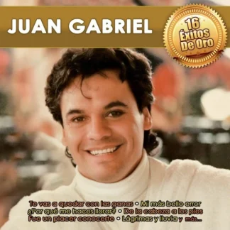 CD JUAN GABRIEL 16 ÉXITOS DE ORO MÉXICO SEALED WWW.AQUITIENESLOQUEBUSCAS.COM