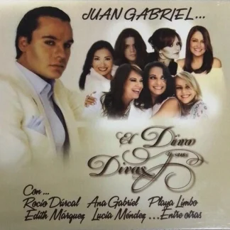 CD JUAN GABRIEL EL DIVO Y SUS DIVAS 2 CDS + DVD MÉXICO SEALED AQUITIENESLOQUEBUSCAS.COM