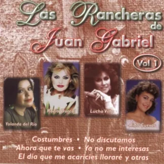 CD LAS RANCHERAS DE JUAN GABRIEL ROCIO DURCAL Y MÁS 15 TEMAS MADE MÉXICO SEALED AQUITIENESLOQUEBUSCAS.COM