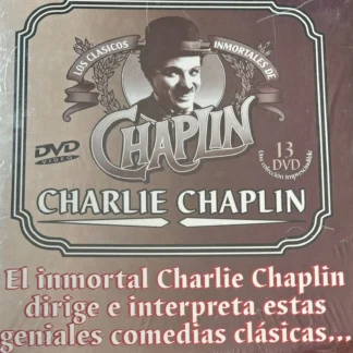 DVD LOS CLÁSICOS INMORTALES DE CHARLES CHAPLIN PACK 13 DVDS SEALED ALL REGIONS AQUITIENESLOQUEBUSCAS.COM