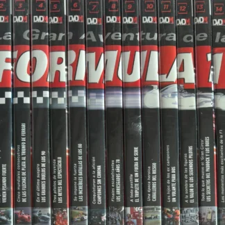 DVD OFICIAL COLLECTION FORMULA 1 CON 15 DVDS ( 14 SEALEDS) AQUITIENESLOQUEBUSCAS.COM