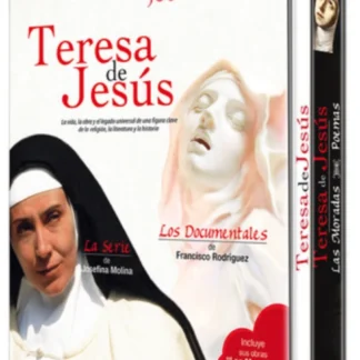 SERIE COMPLETA DVD TERESA DE JESÚS DOCUMENTALES LIBRO AQUITIENESLOQUEBUSCAS.COM