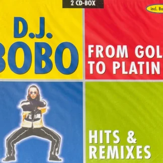 CD DJ BOBO FROM GOLD TO PLATIN HITS & REMIXES 2 CDS AQUITIENESLOQUEBUSCAS.COM
