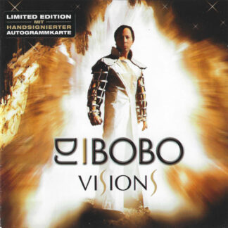 CD DJ BOBO VISIONS LIMITED EDITION CON AUTOGRAFO DE DJ BOBO 15 TEMAS AQUITIENESLOQUEBUSCAS.COM
