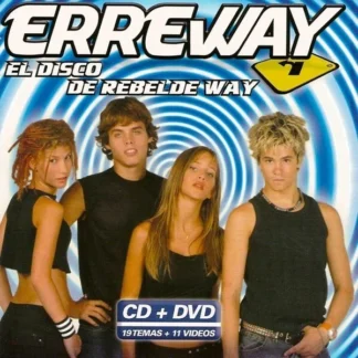 CD + DVD ERREWAY EL DISCO DE REBELDE WAY NEAR MINT WWW.AQUITIENESLOQUEBUSCAS.COM