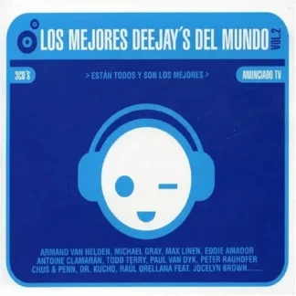 CD LOS MEJORES DEEJAY´S DEL MUNDO VOL 2 CON 3 CDS SEALED AQUITIENESLOQUEBUSCAS.COM