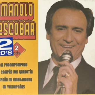 CD MANOLO ESCOBAR ÉXITOS EL POROMPOMPERO 2 CDS SEALED AQUITIENESLOQUEBUSCAS.COM