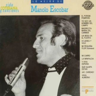 CD MANOLO ESCOBAR LO MEJOR 12 TEMAS NEAR MINT WWW.AQUITIENESLOQUEBUSCAS.COM