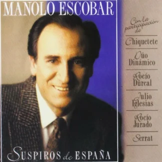 CD MANOLO ESCOBAR SUSPIROS DE ESPAÑA 10 TEMAS LIKE NEW AQUITIENESLOQUEBUSCAS.COM