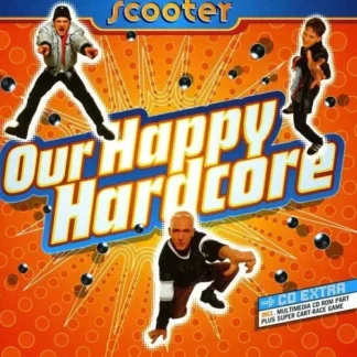 CD SCOOTER OUR HAPPY HARDCORE CD EXTRA MULTIMEDIA NEAR MINT 10 TEMAS + 3 VIDEOS AQUITIENESLOQUEBUSCAS.COM
