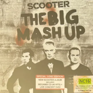 CD SCOOTER SPECIAL 3 DISC EDITION WITH 16 TEMAS + MEGAMIX 46 HITS + LIVE CONCERT SEALED AQUITIENESLOQUEBUSCAS.COM