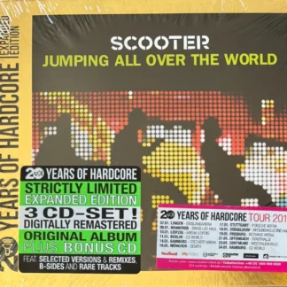 CD SCOOTER ‎JUMPING ALL OVER THE WORLD 3 CDS SEALED AQUITIENESLOQUEBUSCAS.COM