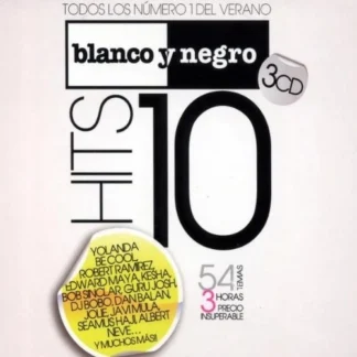 CD BLANCO Y NEGRO HITS 10 CON 3 CDS SEALED AQUITIENESLOQUEBUSCAS.COM ALMERIA SPAIN