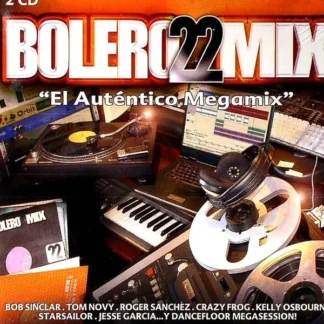 CD BOLERO MIX 22 EL AUTENTICO MEGAMIX CON 2 CDS SEALED AQUITIENESLOQUEBUSCAS.COM