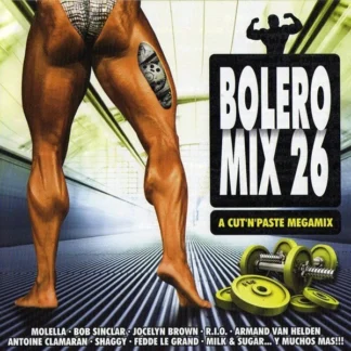CD BOLERO MIX 26 A CUT N PASTE MEGAMIX CON 2 CDS LIKE NEW AQUITIENESLOQUEBUSCAS.COM