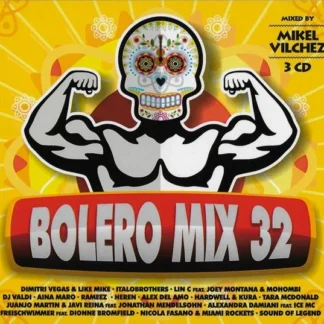 CD BOLERO MIX 32 MIXED BY MIKEL VILCHEZ CON 3 CDS AQUITIENESLOQUEBUSCAS.COM ALMERIA