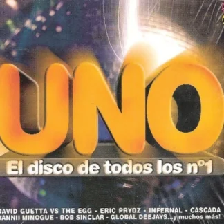 CD + DVD UNO EL DISCO DE TODOS LOS Nº1 NEAR MINT AQUITIENESLOQUEBUSCAS.COM ALMERIA
