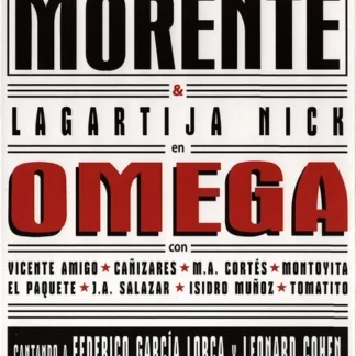PACK 2 CDS + DVD + LIBRO MORENTE & LAGARTIJA NICK EN OMEGA AQUITIENESLOQUEBUSCAS.COM