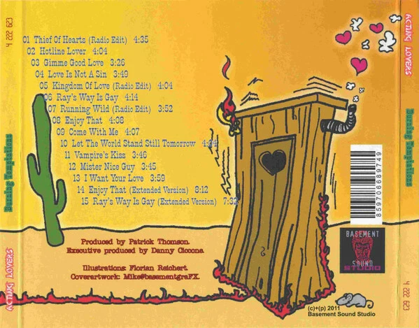 CD ACTING LOVERS BURNING TEMPTATIONS 15 TEMAS WWW.AQUITIENESLOQUEBUSCAS.COM - Imagen 2