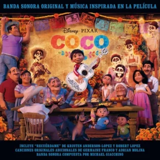 CD COCO BANDA SONORA ORIGINAL Y MÚSICA INSPIRADA EN LA PELÍCULA 2 CDS LIKE NEW AQUITIENESLOQUEBUSCAS.COM