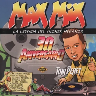 CD MAX MIX 30 ANIVERSARIO TONY PERET 10 TEMAS NEAR MINT AQUITIENESLOQUEBUSCAS.COM