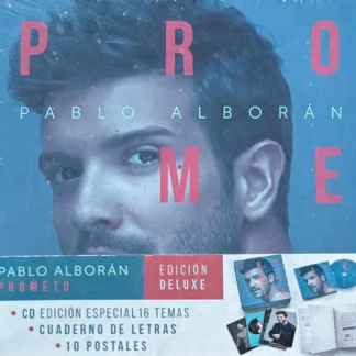 CD PABLO ALBORÁN PROMETO EDICIÓN DELUXE CON CUADERNO Y 10 POSTALES SEALED AQUITIENESLOQUEBUSCAS.COM SPAIN