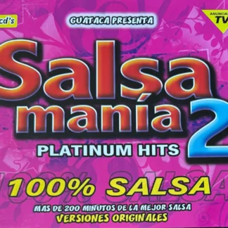 CD SALSAMANÍA PLATINUM HITS 2 100% SALSA CON 3 CDS LIKE NEW AQUITIENESLOQUEBUSCAS.COM