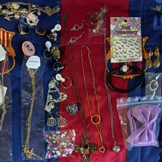 LOTE BISUTERIA JUEGOS DE COLLARES PENDIENTES ANILLOS PULSERAS BROCHES COLGANTES AQUITIENESLOQUEBUSCAS.COM