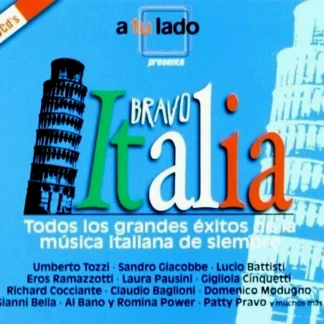 CD BRAVO ITALIA TODOS LOS GRANDES ÉXITOS DE LA MÚSICA ITALIANA DE SIEMPRE 3 CDS AQUITIENESLOQUEBUSCAS.COM