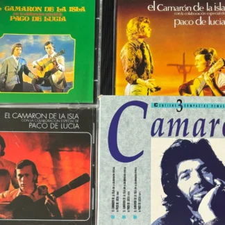 CD CAMARÓN CONTIENE 3 CDS ALBUMS REMASTERIZADOS WWW.AQUITIENESLOQUEBUSCAS.COM SPAIN