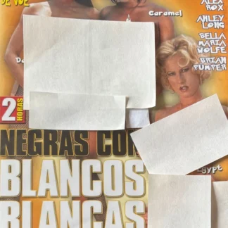 DVD NEGRAS CON BLANCOS BLANCAS CON NEGROS ALEXANDER DE VOE ALEX ROX AHLEY LONG SEALED AQUITIENESLOQUEBUSCAS.COM