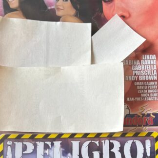 DVD PELIGRO LINDA SABINA BARNE GABRIELLA PRISCILLA ANDY BROWN OMAR GALANTI SEALED AQUITIENESLOQUEBUSCAS.COM