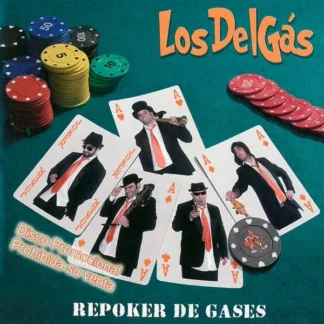 CD LOS DEL GÁS REPOKER DE GASES CON 13 TEMAS SEALED AQUITIENESLOQUEBUSCAS.COM SPAIN