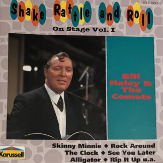 CD BILL HALEY & THE COMETS SHAKE RATTLE AND ROLL ON STAGE CON 11 TEMAS NEAR MINT AQUITIENESLOQUEBUSCAS.COM