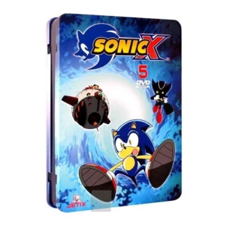 PACK SONIC X METALICO CON 5 DVDS 10 EPISODIOS AQUITIENESLOQUEBUSCAS.COM ALMERIA SPAIN