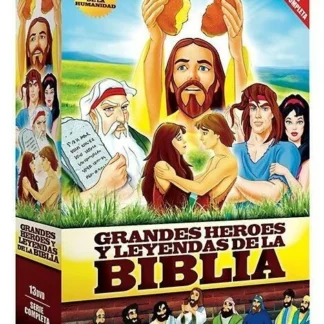 SERIE COMPLETA DVD GRANDES HEROES Y LEYENDAS LA BIBLIA SEALED AQUITIENESLOQUEBUSCAS.COM